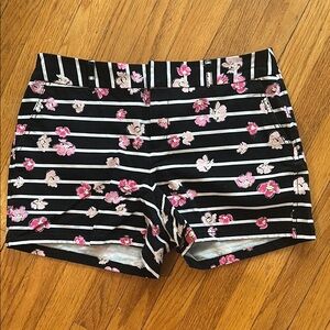 Elle Black and Pink Shorts